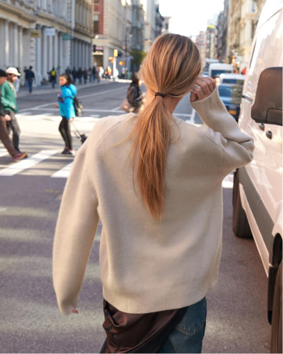 Plain Knit Jumper - Image 3