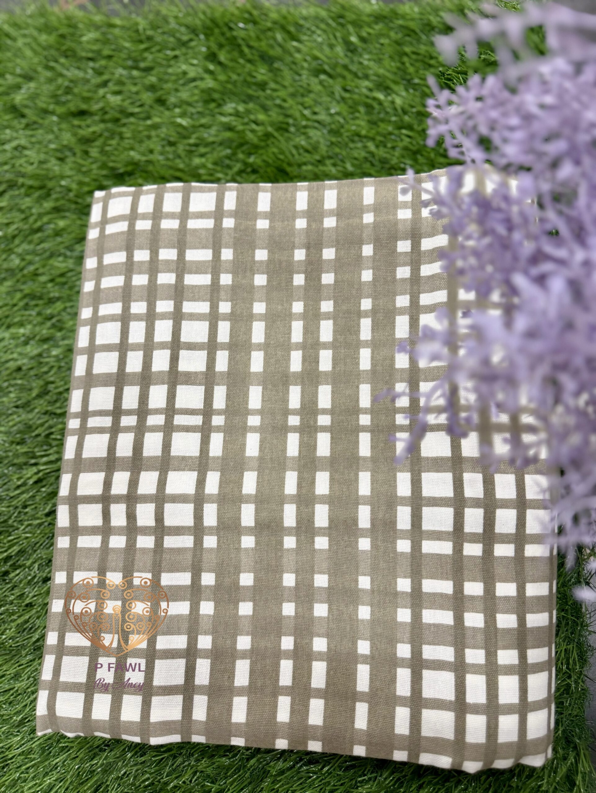 Handloom cotton border bedsheet- King size