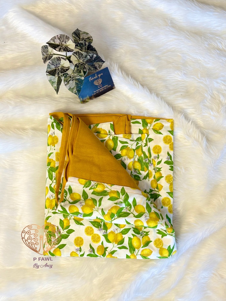 Handloom cotton border bedsheet - King size