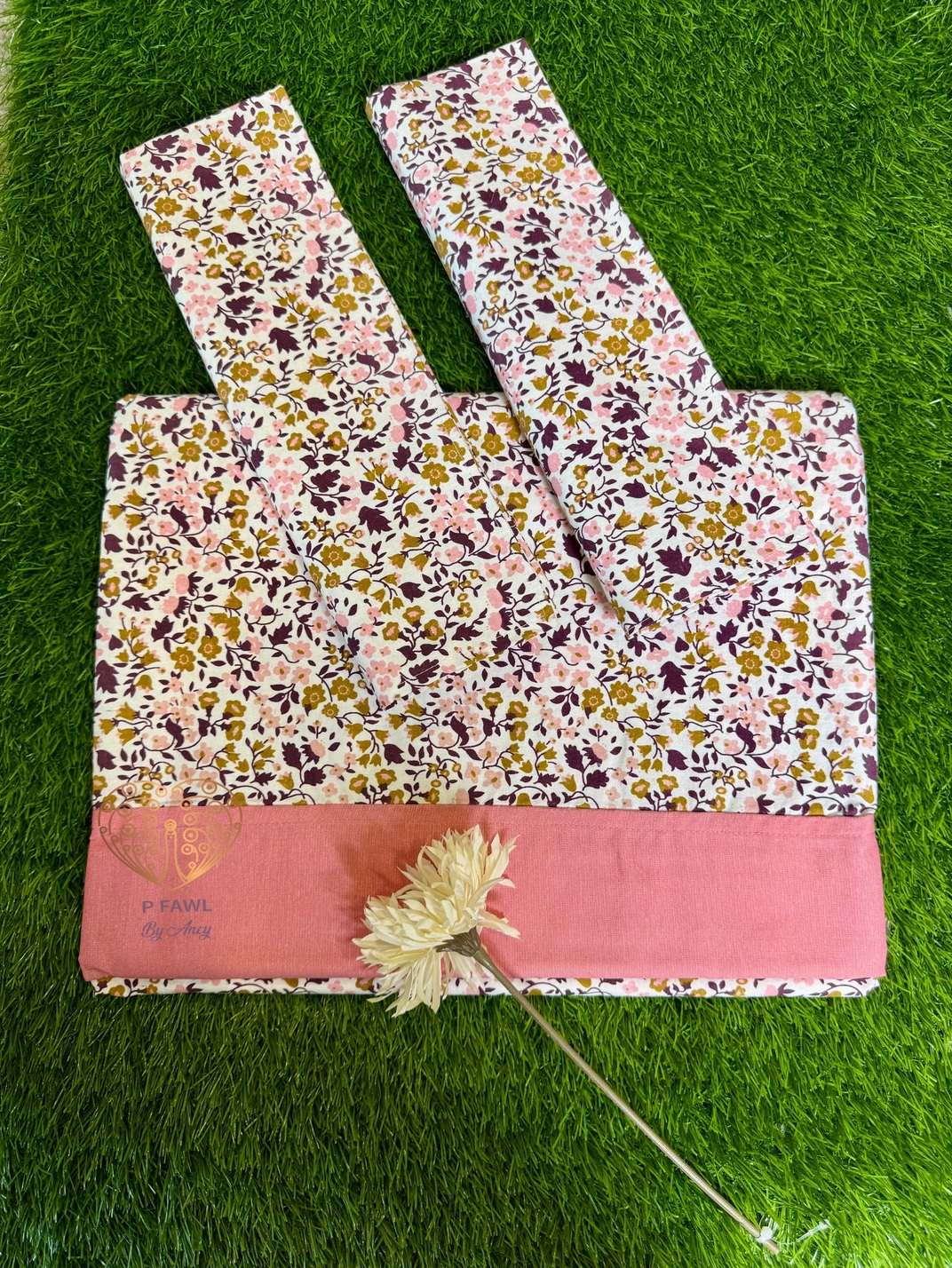 Handloom cotton border bedsheet - King size
