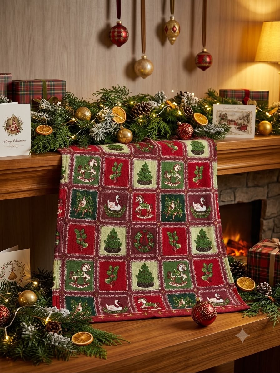 Towel-X' mas theme