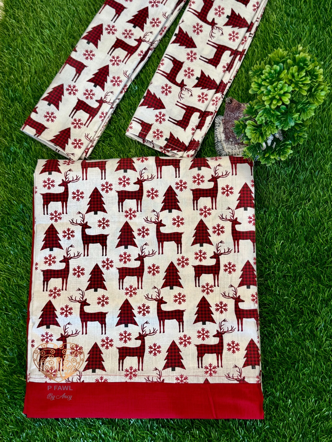 Handloom cotton border bedsheet - King size